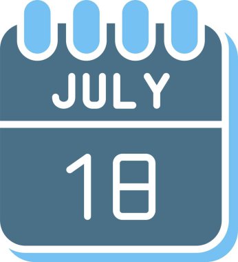 18 Temmuz İki Renk Simgesi