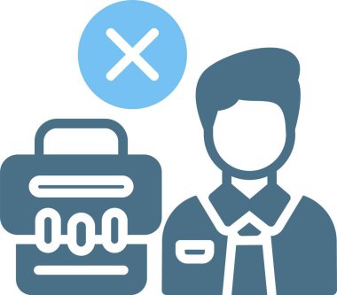 Görev Kabartması İki Renk Simgesi