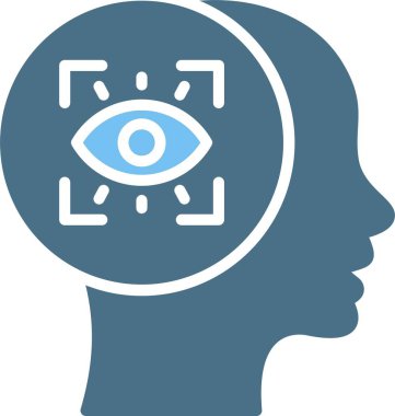 Görünüm Kabartması İki Renk Simgesi