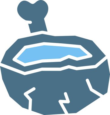 Havan Sembolü İki Renk Simgesi