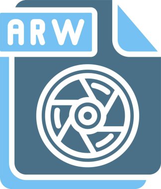 ARW Kabartma İki Renk Simgesi
