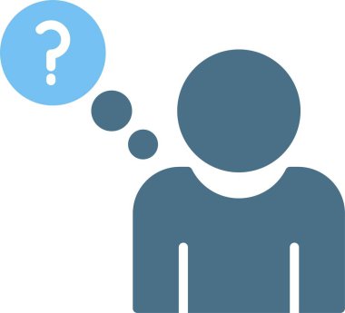 Makul Kabartma İki Renk Simgesi