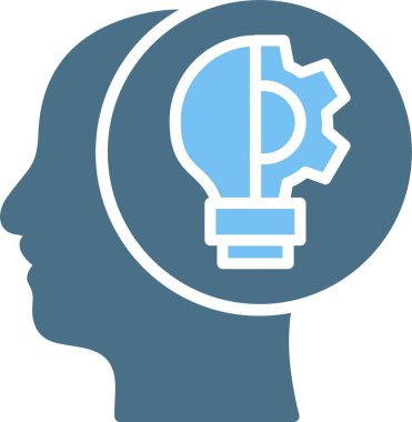 İcat Kabartması İki Renk Simgesi