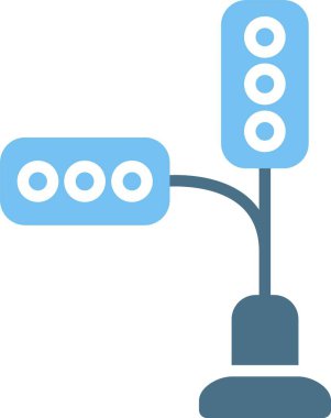 Trafik Işıkları İki Renk Simgesi