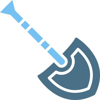 Kürek Kabartması İki Renk Simgesi