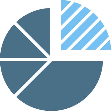 Pasta Grafiği İki Renk Simgesi