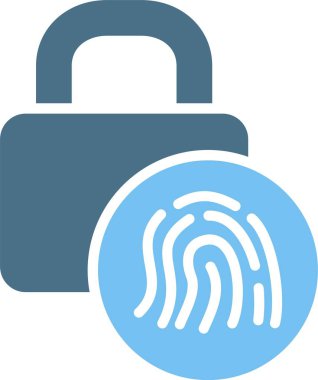 Güvenlik Sembolü İki Renk Simgesi