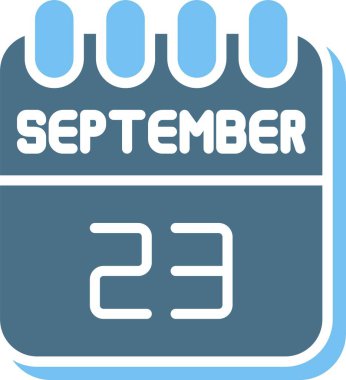 23 Eylül İki Renk Simgesi