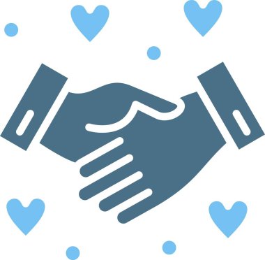 El sıkışma İki Renk Simgesi