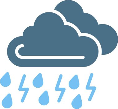 Storm Glyph İki Renk Simgesi