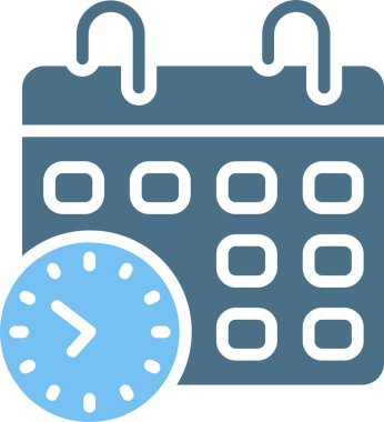 Randevu Glyph İki Renk Simgesi