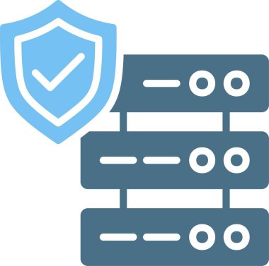 Sunucu Kabartması İki Renk Simgesi