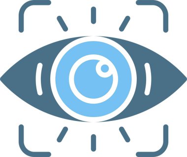 Görünüm Kabartması İki Renk Simgesi