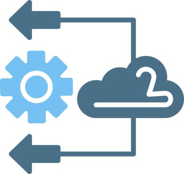 Elastik Kabartma İki Renk Simgesi