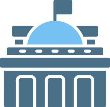 Parlamento Kabartması İki Renk Simgesi