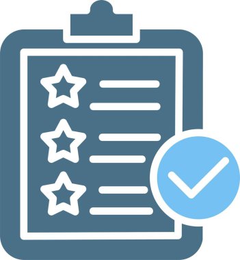 Onaylanmış Kabartma İki Renk Simgesi