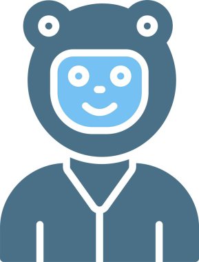 Kurbağa Kabartması İki Renk Simgesi