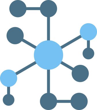 Ağ Kabartması İki Renk Simgesi