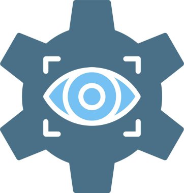 Görünüm Kabartması İki Renk Simgesi