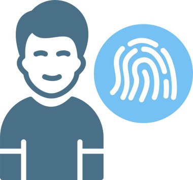 Müşteri Kabartması İki Renk Simgesi