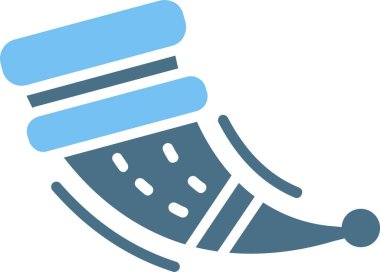 Boynuz Kabartma İki Renk Simgesi