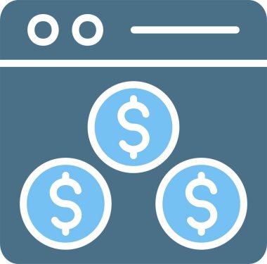 Svg Kabartma İki Renk Simgesi