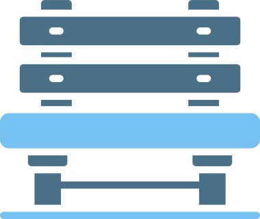 Benç Kabartma İki Renk Simgesi