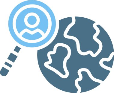 İnsan Kaynakları İki Renk Simgesi