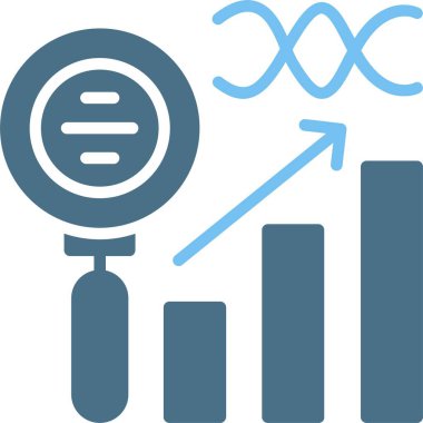 Analitik Kabartma İki Renk Simgesi