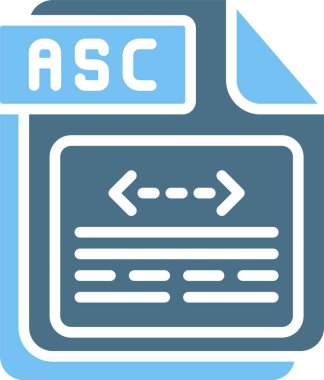 ASC Kabartma İki Renk Simgesi