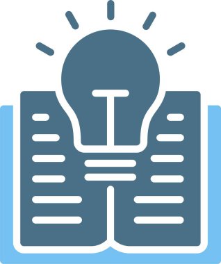 Bilgi Kabartması İki Renk Simgesi