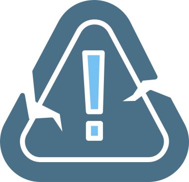 Risk Kalıbı İki Renk Simgesi