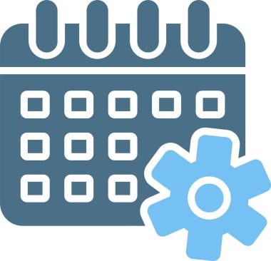 Olay Yönetimi Kabartması İki Renk Simgesi