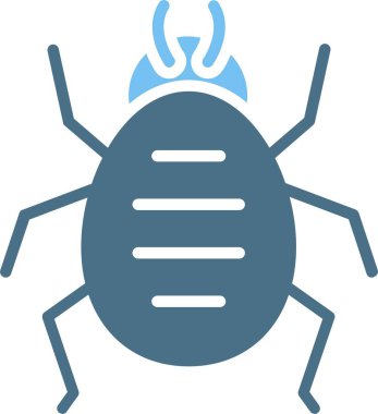 Mite Glyph İki Renk Simgesi