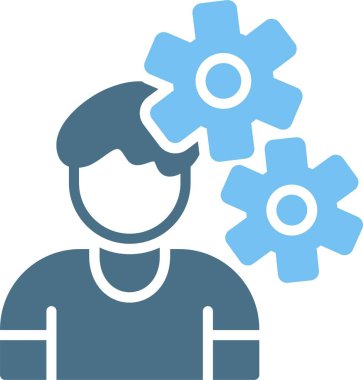 Manipülasyon İki Renk Simgesi