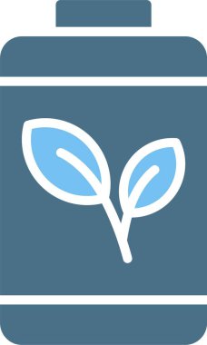 Yaprak Kabartması İki Renk Simgesi