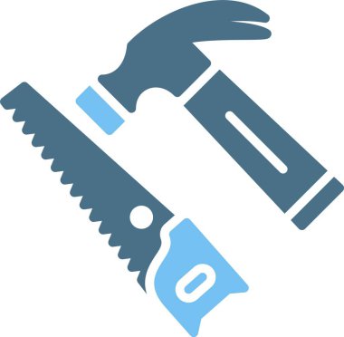 Marangozluk Kabartması İki Renk Simgesi