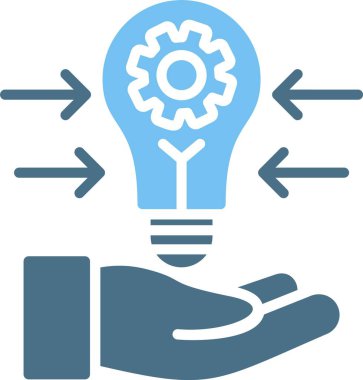 Kavram Kabartma İki Renk Simgesi