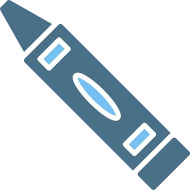 Boya Kalemi İki Renk Simgesi