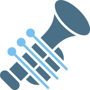 Parti Trompetleri İki Renk Simgesi