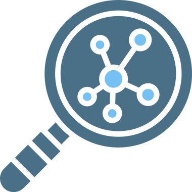 Nöron Kabartması İki Renk Simgesi