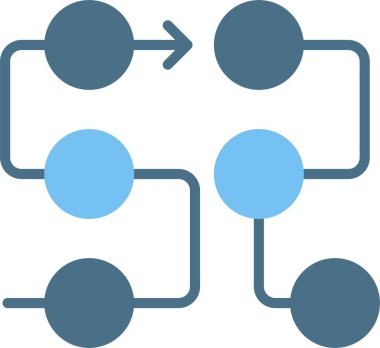 Bağımlılıklar Glyph İki Renk Simgesi