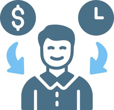 Glyph İki Renk Simgesi Dengesi