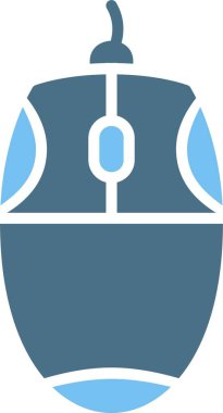 Fare Kabartması İki Renk Simgesi