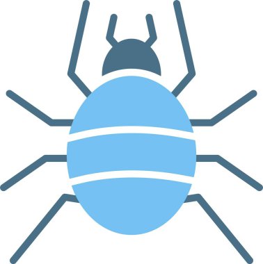 Tarantula Kabartması İki Renk Simgesi