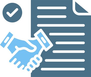 Kağıt Kabartma İki Renk Simgesi