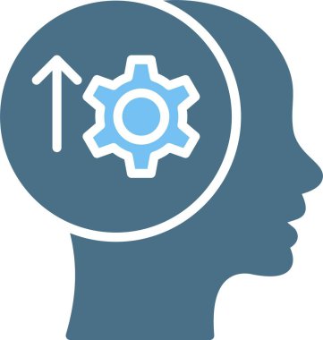 Üretken Glyph İki Renk Simgesi