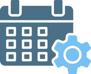 Olay Yönetimi Kabartması İki Renk Simgesi