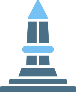 Dikilitaş Kabartma İki Renk Simgesi