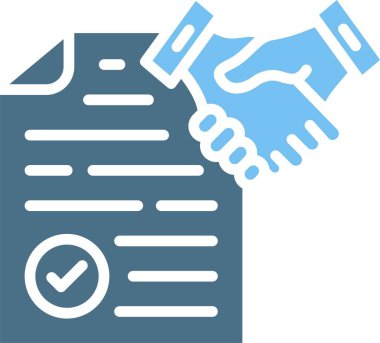 Kesinlik Kabartması İki Renk Simgesi